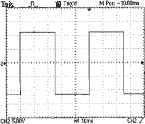Rechteckwiedergabe 20 Hz / squarewave 20 Hz